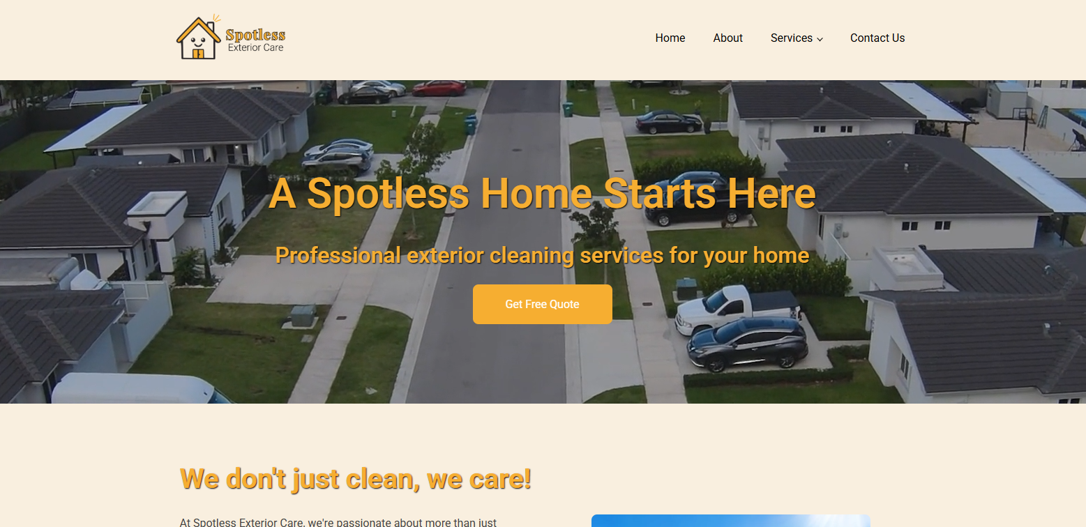 Website done by webway studios in ocala