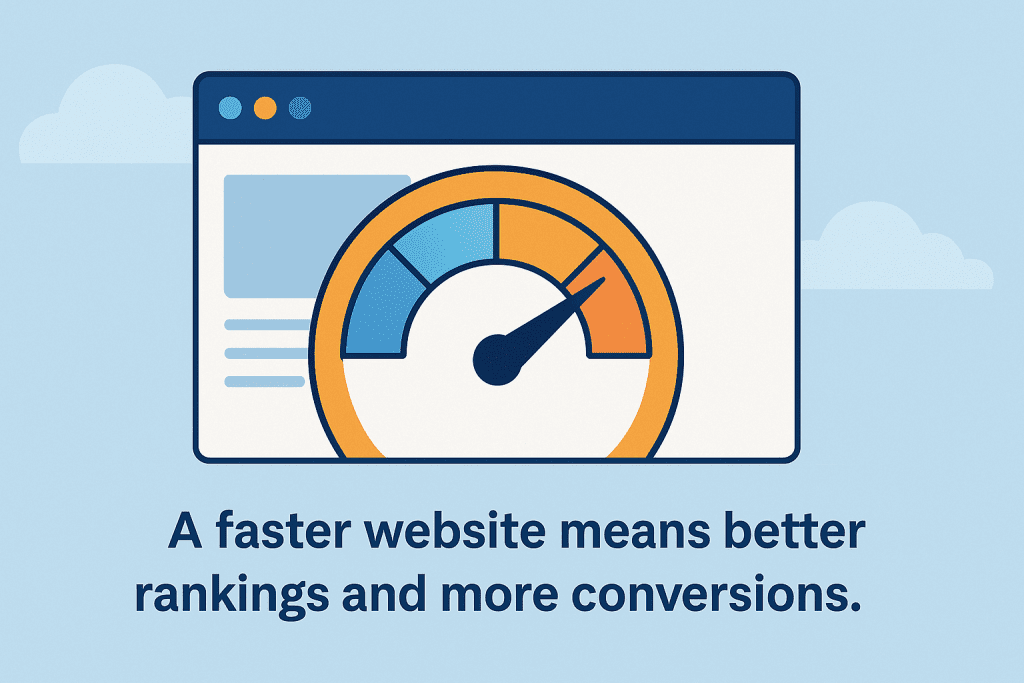 A faster website means better rankings and more conversions