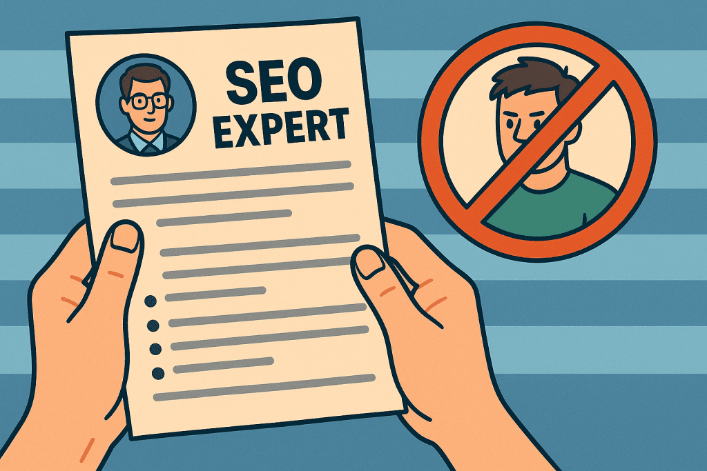 SEO expert red flags